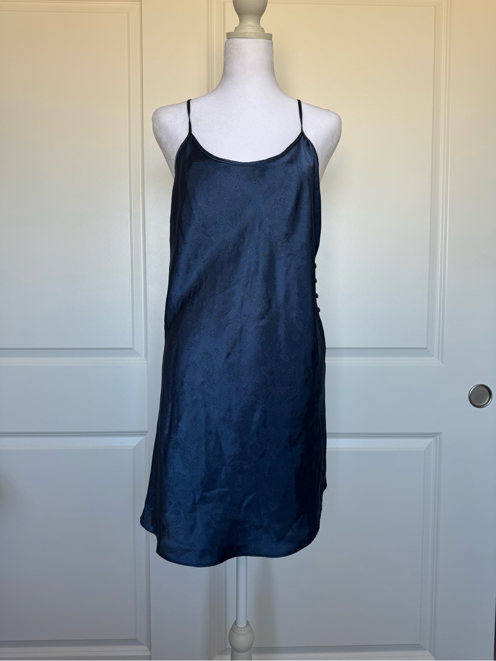 Vintage blue slip dress